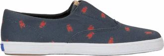 Keds Womens Champion Round Toe Slip-On Sneaker In Lobster