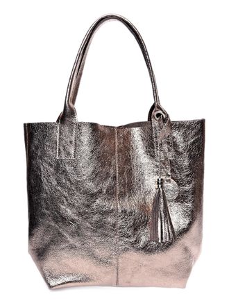 Roberta M Brons Rundleer Tas