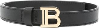 Balmain Riem - Dames - Riemen - Zwart - 2XL - Leer - Accessoires