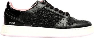 Premiata Quenn D Pelle e Lurex - Dames - Sneakers - Zwart - 40 EU - Leer - Schoenen
