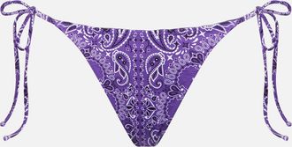 MC2 Saint Barth Woman Cheeky Swim Briefs With Bandanna Print