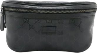 Gucci Pre-owned Borsa a tracolla GG Imprim&eacute; - - Pre-owned - Donna - Nero - ONE SIZE