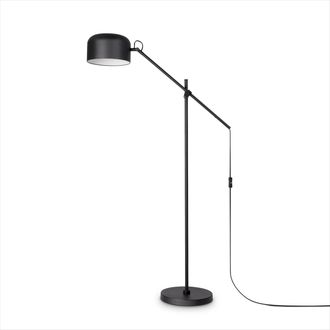 Paco Home Paco Home - Luminarias Led Suspensi&oacute;n Pie Techo Decoraci&oacute;n Sal&oacute;n Lectura Despacho E27 Negro, L&aacute;mpara De Pie - Negro