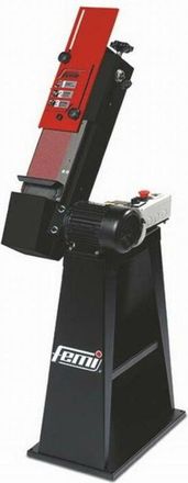 Femi Femi - Lijadora Industrial De Banda Inclinable Con Soporte - Trif&aacute;sica 900w Banda 120 X 1500 Mm - 8266132