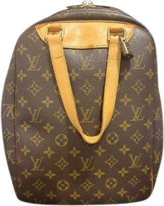 Louis Vuitton Pre-owned Monogram Excursion Handbag - Dames - Vintage Handtas - Bruin - ONE Size - Leer - Vintage