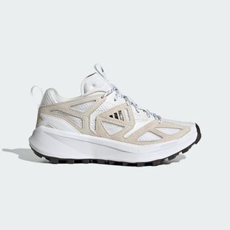 adidas Womens Kantai Trail Shoes - White Leather - Size UK 5