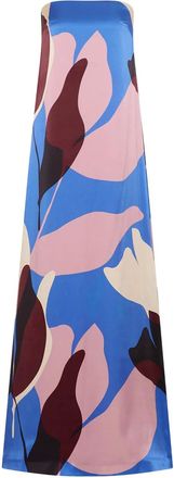 Rebecca Vallance Abito lungo Mika senza spalline - Blu