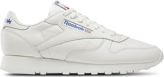 Reebok Mens Classic Leather - Running Shoes Chalk/Blue Size 10.0