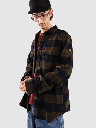 Fj&auml;llr&auml;ven Ovik Heavy Flannel Hemd dark navy