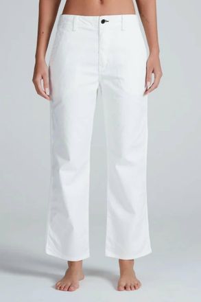 ASKK NY Tomboy Twill Pants In White