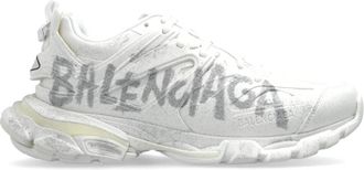 Balenciaga Sportschoenen - Dames - Sneakers - Wit - 34 EU - Leer - Schoenen