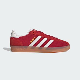 adidas Originals ADIDAS Originals Mens Gazelle Indoor Pro Shoes - Red Leather - Size UK 10.5