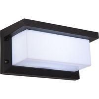 OEM Aplique De Pared Led Moderno Para Exteriores De 18 W, Resistente Al Agua Ip65, De Aluminio Color Antracita, Iluminaci&oacute;n Decorativa, Luz Blanca C&aacute;lida