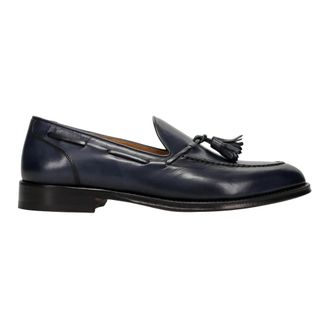 Calpierre Loafers, male, Blue, Size: 9 1/2 US Nappine Pelle