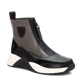 Xti Womens Casual Booties In Khaki