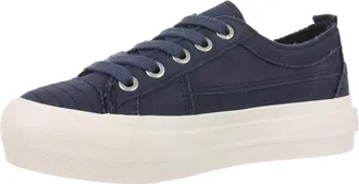 Blowfish Womens Sadie Floral Tennis Shoes In Blue