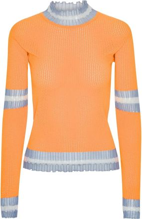 Henrik Vibskov Maglione traforato - Arancione