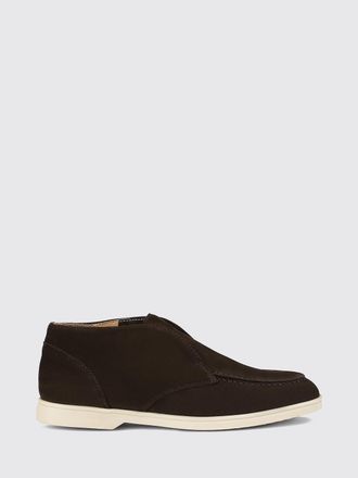 Doucal's Suede Calfskin Chukka Boots with Rubber Sole