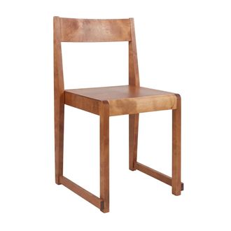 Frama Chair 01, Birke braun gebeizt / ge&ouml;lt