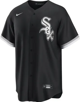 Nike x MLB Chicago White Sox Replica Baseball Jersey Black T770RXBARX-XVA