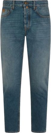 Jacob Cohen Slim-fit Jeans - Heren - Slim Fit Jeans - Blauw - W34 - Katoen - Jeans