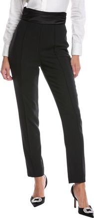 Carolina Herrera High-Waist Wool-Blend Skinny Pant