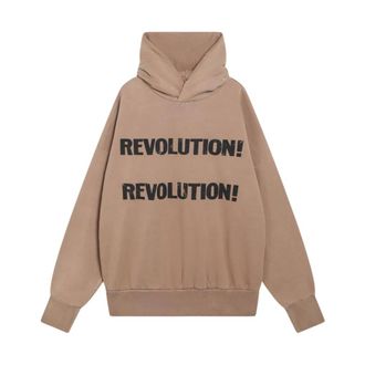 Fear of God Hoodies, male, Beige, S, Revolution Hoodie