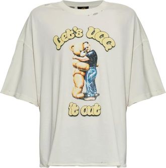 UGG Hug It Tee - - Tops - Uomo - Beige - L