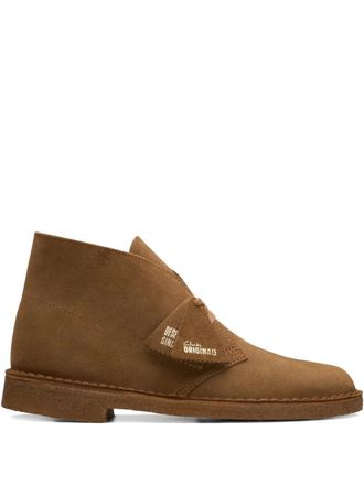 Clarks suede desert boots - Brown