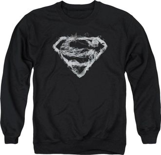 Gildan Superman Smoking Shield Adult Crewneck Sweatshirt