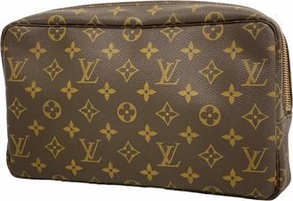 Louis Vuitton Brown Pouch (Pre-Owned)