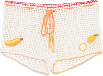Leslie Amon Tutti Frutti shorts - Beige