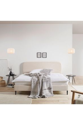 Livetastic Polsterbett, Naturfarben, Holz, Kiefer, vollmassiv, 180x200 cm, Schlafzimmer, Betten, Polsterbetten