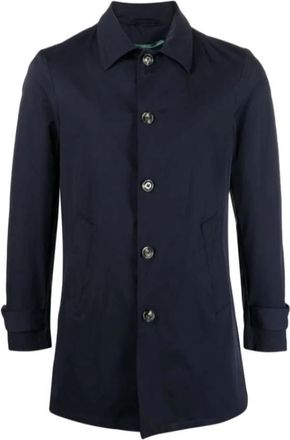 Barba Sportjas Blauw Nylon - Heren - Mantel - Blauw - 5XL - Nylon - Jassen