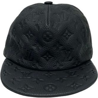 Louis Vuitton Pre-owned Accessories, male, Black, Size: ONE SIZE Pre-owned Cotton hats