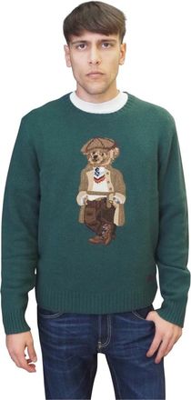 Ralph Lauren Hombre, Jerseys, Verde, Talla: M