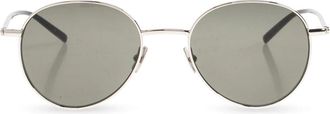 Saint Laurent SL 865 Zonnebrillen - Heren - Zonnebrillen - Groen - ONE Size - Accessoires
