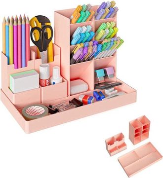 OEM Bandeja Para Bol&iacute;grafos, 13 Compartimentos, Bandejas Para Bol&iacute;grafos, Estuche Para Bol&iacute;grafos, Pl&aacute;stico, Extra&iacute;ble, Bandeja Para Cartas, Verduras