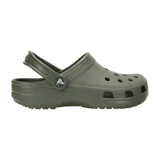 Crocs Clogs, female, Green, Size: 6 US Green EVA Clog Shoe