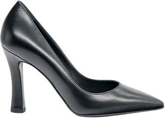 Lella Baldi Decollet&egrave; Pump - Dames - Pumps - Zwart - 36 EU - Leer - Schoenen