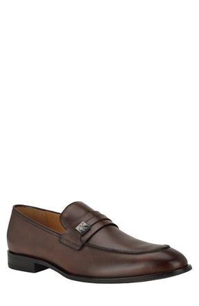 Calvin Klein Obexx Apron Toe Loafer in Jackcognac at Nordstrom, Size 11.5
