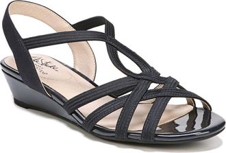 Life Stride Yaya Strappy Slingback Sandal in Navy at Nordstrom, Size 6.5