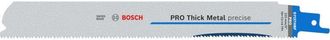 Bosch Pro Thick Metal precise S1137HBF Lama per sega, 1,1 x 25 x 225 mm, 25 pezzi - Bosch