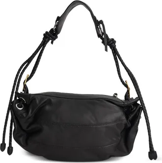 Isabel Marant Medium Maia Braided-strap Knotted Leather Shoulder Bag