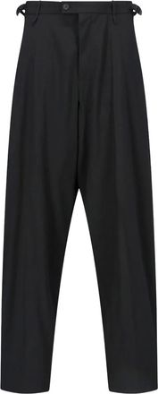 Balenciaga Pantaloni a gamba ampia - Nero