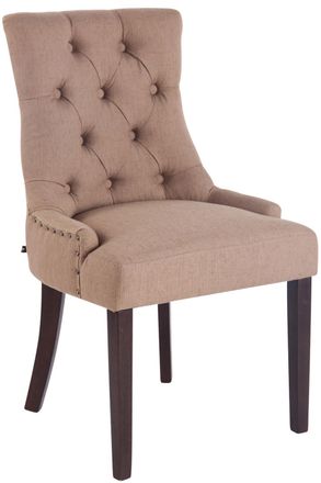 Clp Clp - Silla De Comedor Aberdeen En Tela Gris Topo Antiguo