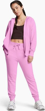 Under Armour Womens Womens Armour Ua Rival Fleece Joggers - Pink - Size: 18 2xl