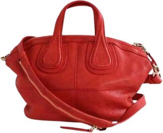 Givenchy Pre-owned Shoulder Bag - Dames - Vintage Handtas - Rood - ONE Size - Leer - Vintage