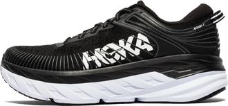 Hoka One One Mens Bondi 7 Black White