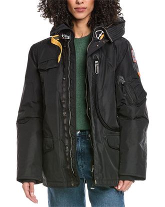 Parajumpers Hooded Down Bomber Jacket